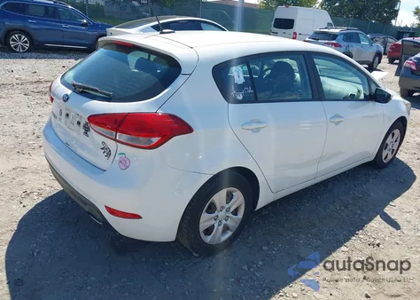 2017 Kia Forte Lx z USA, uszkodzony, nr VIN KNAFK5A89H5704781